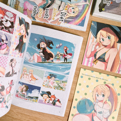 Sách - [Combo Manga] Diệt Slime Suốt 300 Năm, Tôi Levelmax Lúc Nào Chẳng Hay (Tập 8 + 9)