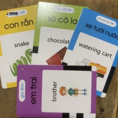 Máy đọc thẻ song ngữ Việt - Anh Flashcard 112 thẻ 224 từ vựng. Cổng sạc usb không sóng, đồ chơi thông minh cho trẻ em