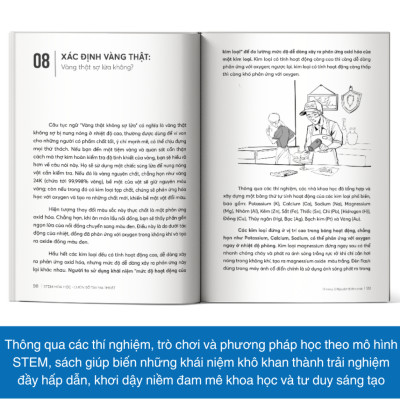 Sách - STEM Dành Cho Học Sinh - Phát Triển Tư Duy Logic, Khám Phá Khoa Học
