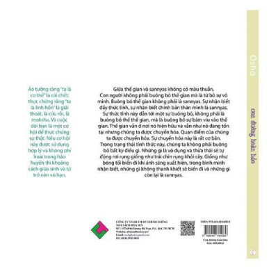 Sách - Osho Con Đường Hoàn Hảo  - Chính Thông