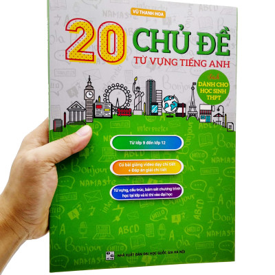 20 Chủ Đề Từ Vựng Tiếng Anh - Sách Dành Cho Học Sinh THPT