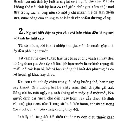 Càng Kỷ Luật, Càng Tự Do