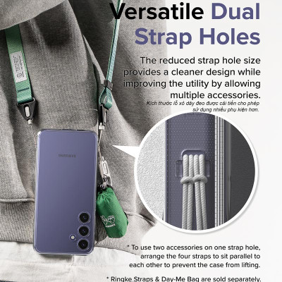 Ốp lưng RINGKE Fusion chống ố vàng dành cho Samsung Galaxy S24 Ultra/ S24 Plus_ Hàng chính hãng