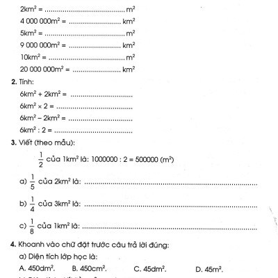 Vở Luyện Toán 4 Tập 2 (Dùng Chung Cho Các Bộ SGK Hiện Hành)_HA