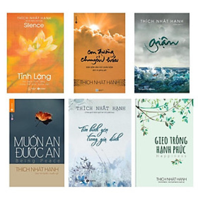 Sách Combo 6 Cuốn Của Thiền Sư Thích Nhất Hạnh