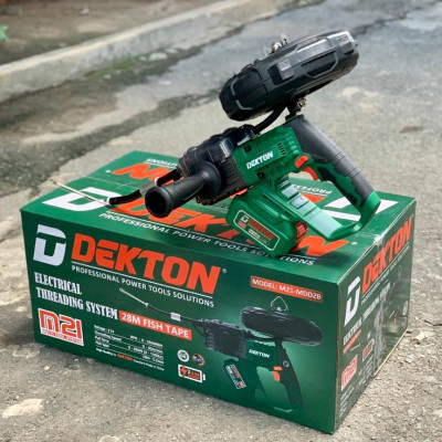 MÁY ĐI DÂY ĐIỆN ÂM TƯỜNG DÙNG PIN 21V DEKTON M21-MDD28 - HÀNG CHÍNH HÃNG