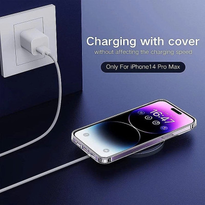 Ốp Lưng Trong Suốt Likgus Hỗ Trợ sạc tính từ Cho iPhone 16 Pro / 16 Pro Max / 16 Plus / IP16 – Độ Trong Tuyệt Đối, Chống Trầy Xước & Ố Vàng, Tản Nhiệt Tốt – Hàng Nhập Khẩu
