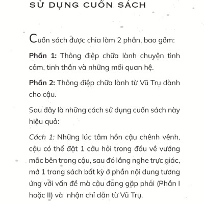 Combo 2 cuốn sách Lời Chỉ Dẫn Của Vũ Trụ - Để Vũ Trụ Cùng Bạn Quyết Định + A Hug For Not Giving Up