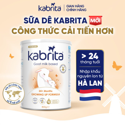 Combo 2 lon Sữa dê Kabrita số 3 cho trẻ trên 24 tháng - Lon 800g