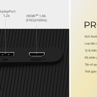 Màn Hình MSI Pro MP252L 24.5 inch – IPS Full HD, 100Hz, Chống Nháy, Bảo Vệ Mắt - GiaPhucStore | Hàng Chính Hãng