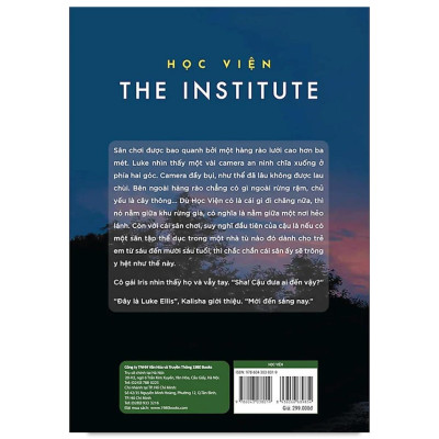 Sách - Học Viện - The Institute - Stephen King - New York Times Bestselling Author - 1980 Books