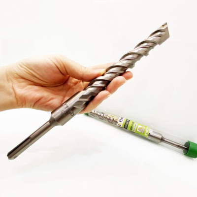 MŨI KHOAN BÊ TÔNG XUYÊN TƯỜNG ĐẦU DẸT KYNKO MKBTXT- 25260 đường kính phi 25mm dài 260mm