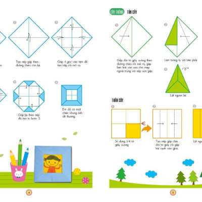 Em Tập Gấp Hình 3-4 Tuổi - Cơ Bản (Tái Bản)