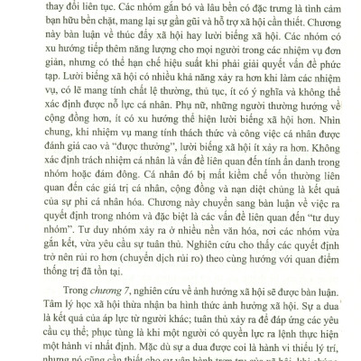 Tâm Lý Học Xã Hội Trong Cuộc Sống Hiện Đại (Tái bản lần 1) - Bìa mềm