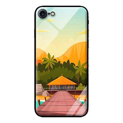 Ốp kính cường lực cho iPhone 7 Quê Nhà - Hàng chính hãng