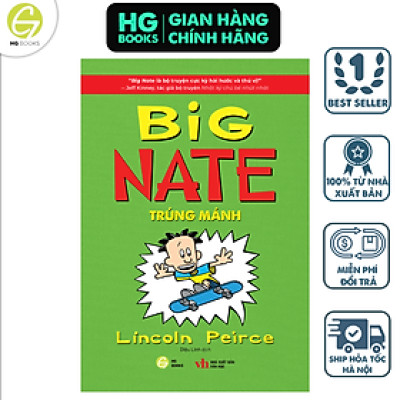 Truyện tranh Big Nate: On a Roll - Tập 3: Trúng mánh - Bản tiếng Việt