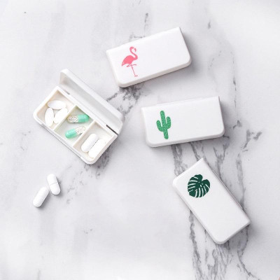 Hộp Chia Thuốc Mini, Dùng Hàng Ngày, Đi làm, Đi Du Lịch , Nhỏ Gọn Mang Theo Túi Quần Và Túi Xách Đi Làm, Đi Du Lịch. - Taky Home 7122
