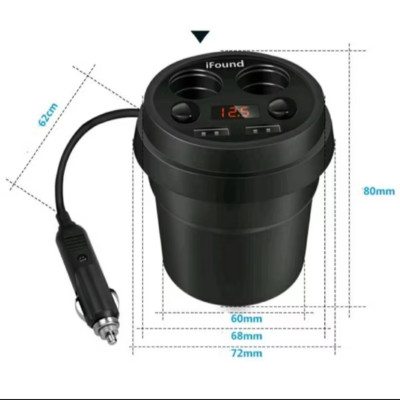 1 CÁI CHIA TẨU SẠC BÁO VON ẮC QUY CAO CẤP TRÊN XE HƠI ÔTÔ MẪU MỚI CHẤT LƯỢNG