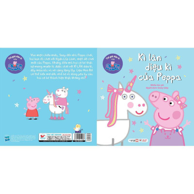 Sách - Truyện Tranh Thế Giới Diệu Kì Của Peppa Pig - Kì Lân Diệu Kì Của Peppa - Tân Việt Books