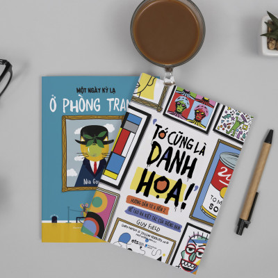 Combo Nghệ Thuật Dành Cho Thiếu Nhi : Bách Khoa Thư Về Nghệ Thuật +Tớ Cũng Là Danh Họa + Một Ngày Kỳ Lạ Ở Phòng Tranh