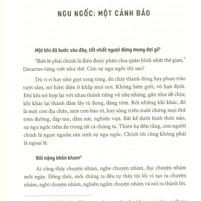 KẺ KHÔN CŨNG CÓ KHI KHỜ - Tâm Lý Học Về Sự Ngu Ngốc Của Con Người