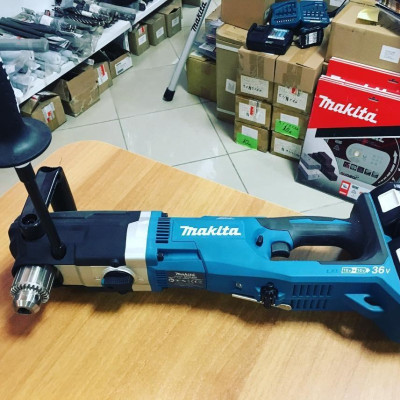 MÁY KHOAN GÓC DÙNG PIN (BL)(18VX2) 1350W MAKITA DDA460ZK (KHÔNG KÈM PIN VÀ ĐẾ SẠC) - HÀNG CHÍNH HÃNG