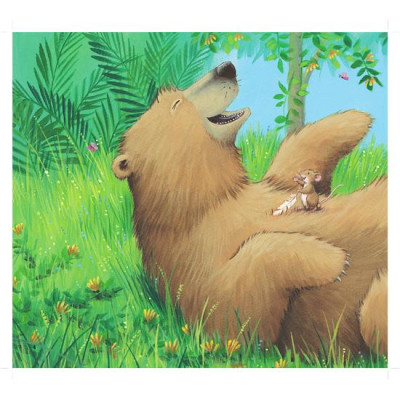 Cùng gấu khám phá -The Bear Books - Gấu to chuột nhỏ - Big bear, small mouse