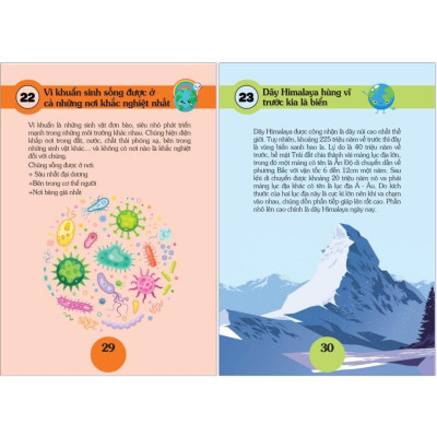 Sách Bách Khoa - Combo 4 cuốn 101 Bí Ẩn Thú Vị - Trái Đất + Vũ Trụ + Động Vật + Khoa Học Và Cơ Thể Người (VT)