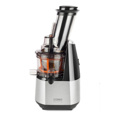 Máy Ép Chậm CASO SJW550 Tiêu Chuẩn Đức, Tự Vệ Sinh Làm Sạch, Đường Kính Ép Lớn 75mm, Ép Kiệt 99% Dung Tích 0.6L, Độ Bền Cao Gấp 5 Lần Công Suất 240W - Hàng Nhập Khẩu Đức