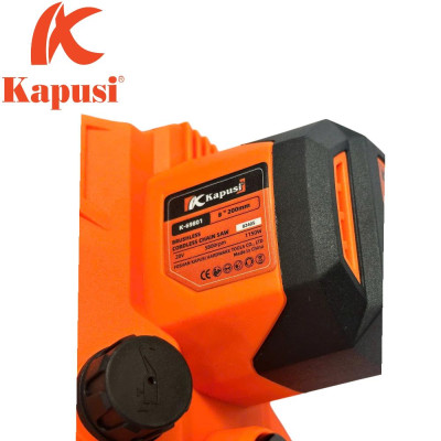 MÁY CƯA XÍCH DÙNG PIN 21V KAPUSI LƯỠI 8" - CẮT MỌI LOẠI GỖ, NHẸ NHÀNG – LINH HOẠT – MẠNH MẼ!