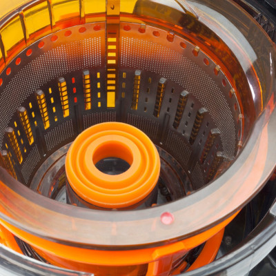 Máy Ép Chậm CASO SJW550 Tiêu Chuẩn Đức, Tự Vệ Sinh Làm Sạch, Đường Kính Ép Lớn 75mm, Ép Kiệt 99% Dung Tích 0.6L, Độ Bền Cao Gấp 5 Lần Công Suất 240W - Hàng Nhập Khẩu Đức