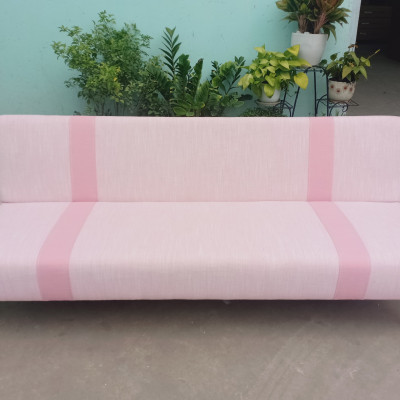 Sofa bed 3 trong 1 đa năng Juno sofa màu hồng, xám, xanh lá