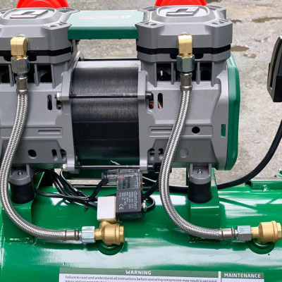 MÁY NÉN KHÍ KHÔNG DẦU 1500W 2HP 30L DEKTON DK-AC3930PLUS - HÀNG CHÍNH HÃNG