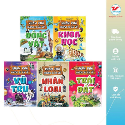 Sách - Khám Phá Những Bí Ẩn Về Động Vật - Tân Việt Books