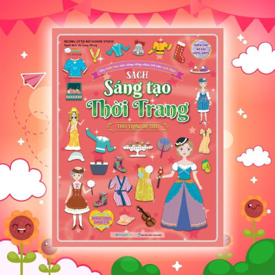 Sách - Sáng Tạo Thời Trang: Thời Trang Dự Tiệc (Hơn 100 Stickers) - Megabook