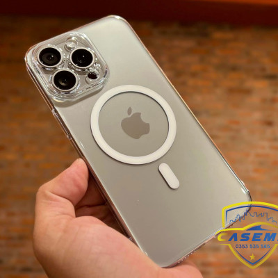 Ốp lưng cho iPhone 16 Pro Max, iPhone 16 Pro, iPhone 16 Plus, iPhone 16 hiệu MEMUMI trong suốt siêu mỏng 0.3mm bảo vệ Camera, hỗ trợ sạc không dây, không ố, chống sốc, chống xước cao cấp - Hàng chính hãng