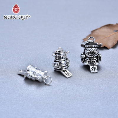 Charm treo ông thần tài may mắn - Ngọc Quý Gemstones