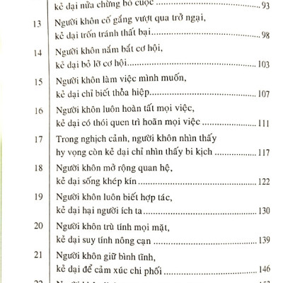 Cách Làm Việc Của Người Khôn Và Kẻ Dại - VL