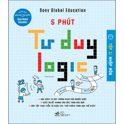 Combo 3 cuốn "5 phút tư duy logic"