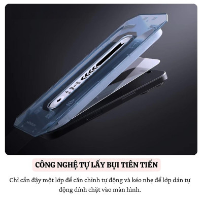 Dán kính cường lực màn hình khung tự dán cho Samsung Galaxy S25 Ultra 5G hiệu Nillkin H+ Pro - Mỏng 0.2mm, Phủ Nano Olephobic, Vát cạnh 2.5D, chống vân tay - Hàng nhập khẩu