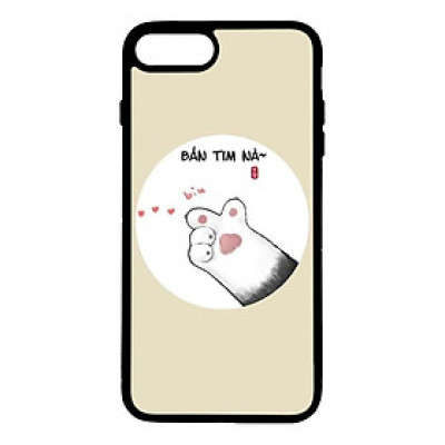 Ốp lưng dành cho Iphone 8 Plus Thả Tim Nha - Hàng Chính Hãng