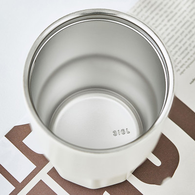 Ly Giữ Nhiệt LocknLock Vacuum Coffee 450ml LHC4340, Hàng Chính Hãng, Có Dây Xách, Nắp Bật - JoyMall