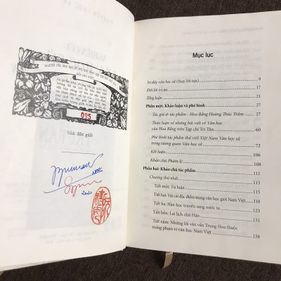 (bản đặc biệt bìa cứng) Nghiên Cứu Văn Học Sử Với Hoa Bằng Qua Tạp Chí Tri Tân - Nguyễn Phúc An
