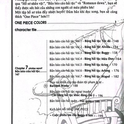 Hồ Sơ One Piece - Red Grand Characters (Tái Bản 2022)