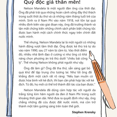 Truyện Kể Danh Nhân Truyền Cảm Hứng - Nelson Mandela