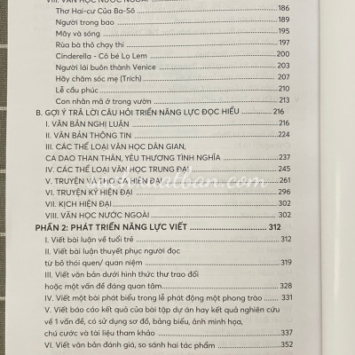 Combo 2 cuốn sách Luyện Tập Phát Triển Năng Lực Đọc Hiểu Và Năng Lực Viết + Tài Liệu Đọc Hiểu Văn Bản (Dành Cho Học Sinh Lớp 10 - 11 - 12)