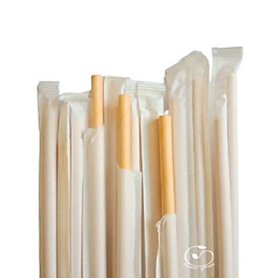 Combo 1000 Ống Hút Giấy Phi 6 Màu Nâu Kraft Bọc Giấy Để Uống Nước ép, Sinh tố, Trà, Cà phê, Nước ngọt – Sản Phẩm Thân Thiện Với Môi Trường 