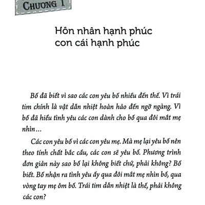 Hôn Nhân Của Cha Mẹ Dạy Con Cái Điều Gì? - Trồng Một Người Cha Gieo Lên Người Mẹ Và Đổ Đầy Hạnh Phúc Vào Những Đứa Trẻ