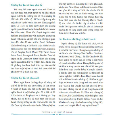 Tarot Toàn Thư - Đọc Vận Mệnh Qua Những Lá Bài -SGB