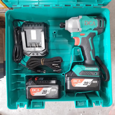 MÁY SIẾT VÍT KHÔNG CHỔI THAN DÙNG PIN 20V MAX/4AH*2 DCA ADPL03-14EM - HÀNG CHÍNH HÃNG